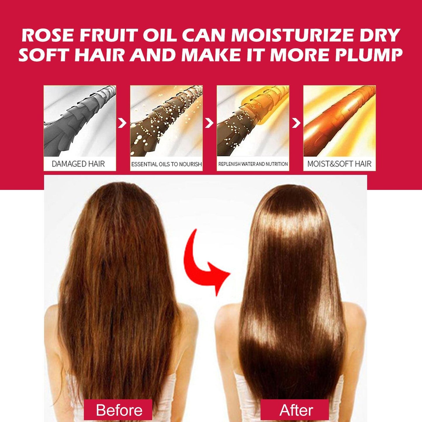EELHOE Smooth Hair Care, And Massage Oil 3 in 1