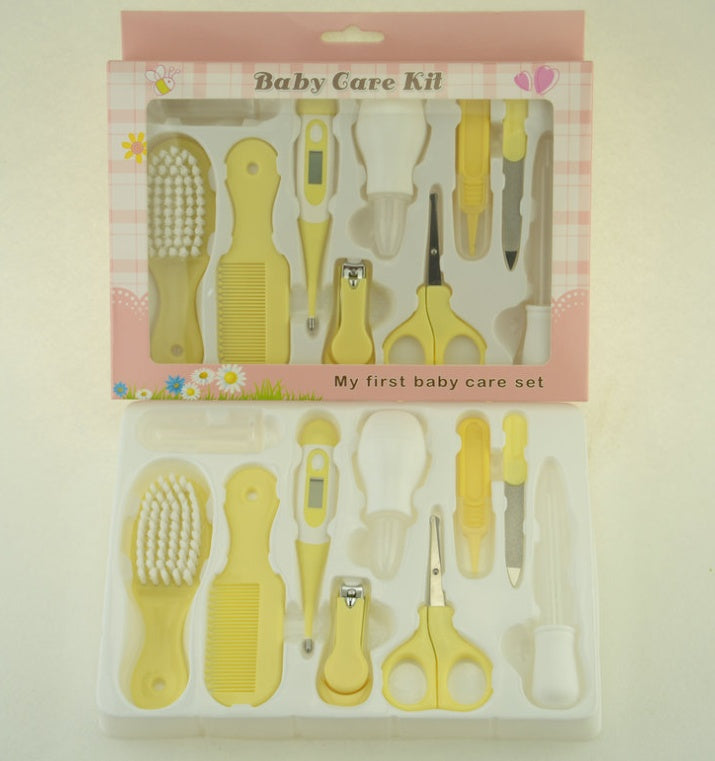 Nasal Care 10 Piece Set Baby Manicure Clamp Nail Clipper Set