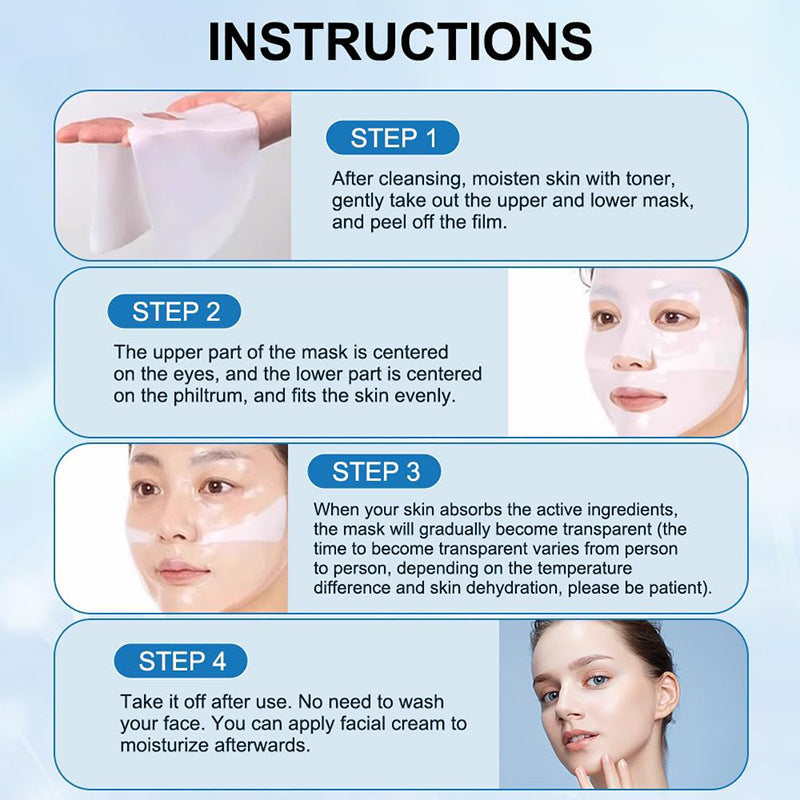 Face Mask Shrink Pore Moisturizing Refreshing Brightening Moisturizer