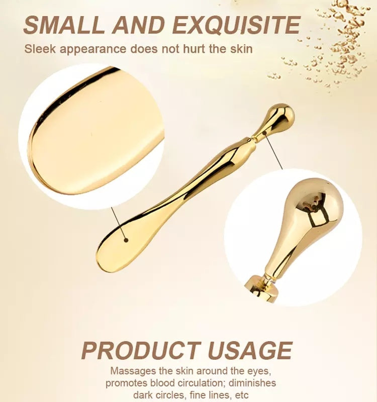 Eye Cream Stick Roller For Face Metal Makeup Spatula Eye Wand
