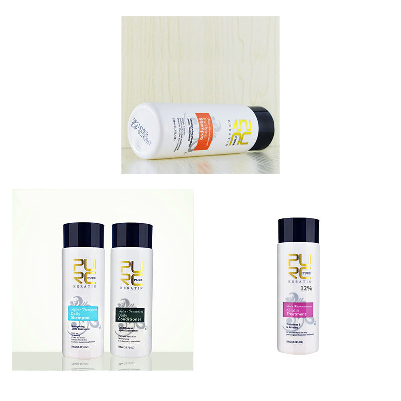 PURC Straightening Hair Repair And Straighten Damage Brazilian Keratin Treatment