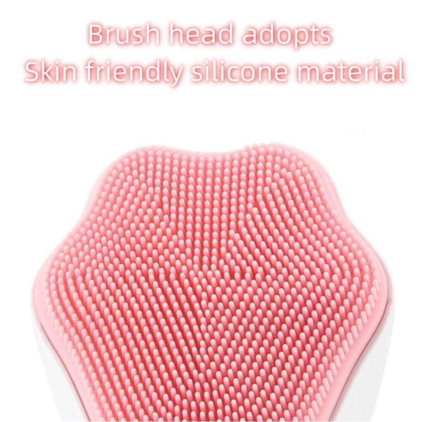 Handheld Silicone Face Scrubber Exfoliator, Soft Face Wash Brush