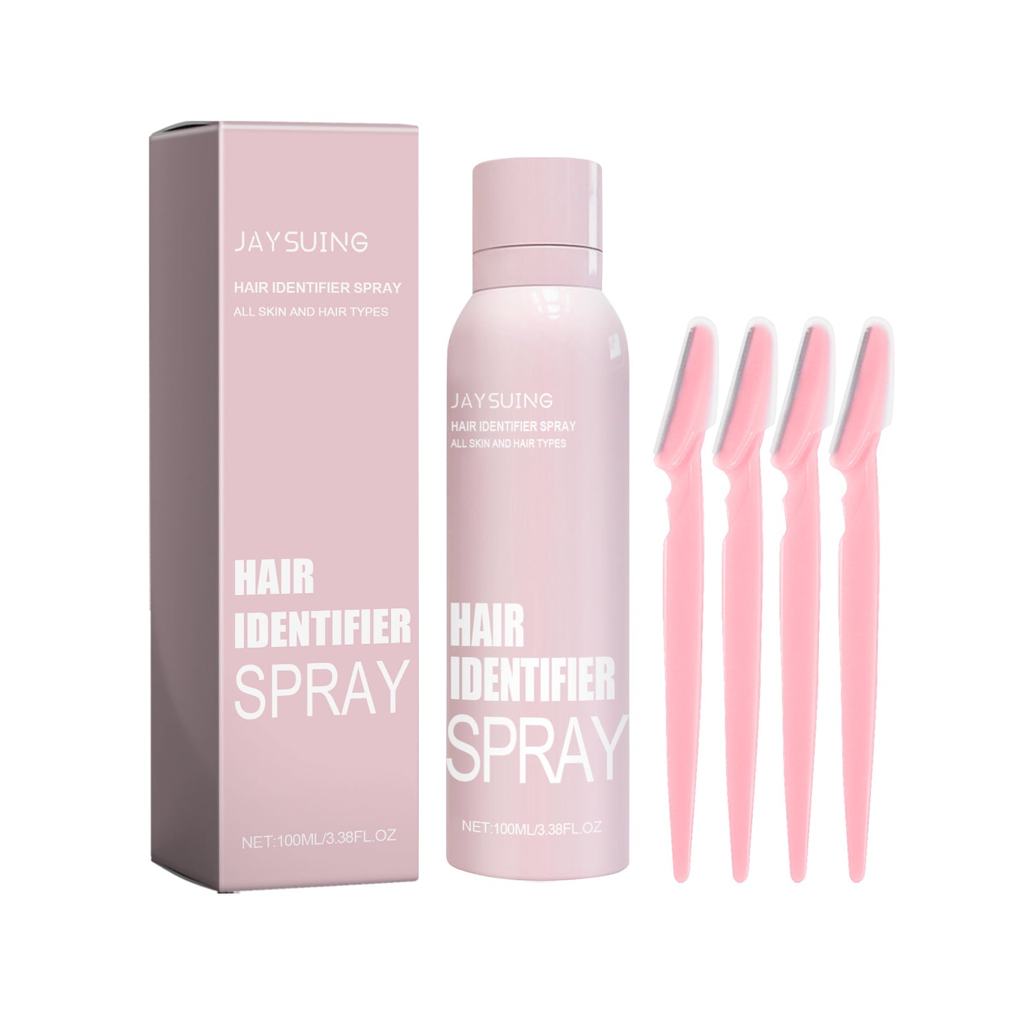 Jaysuing Facial Hair Removal Spray, Easily Softens Hair Facial Cleansing