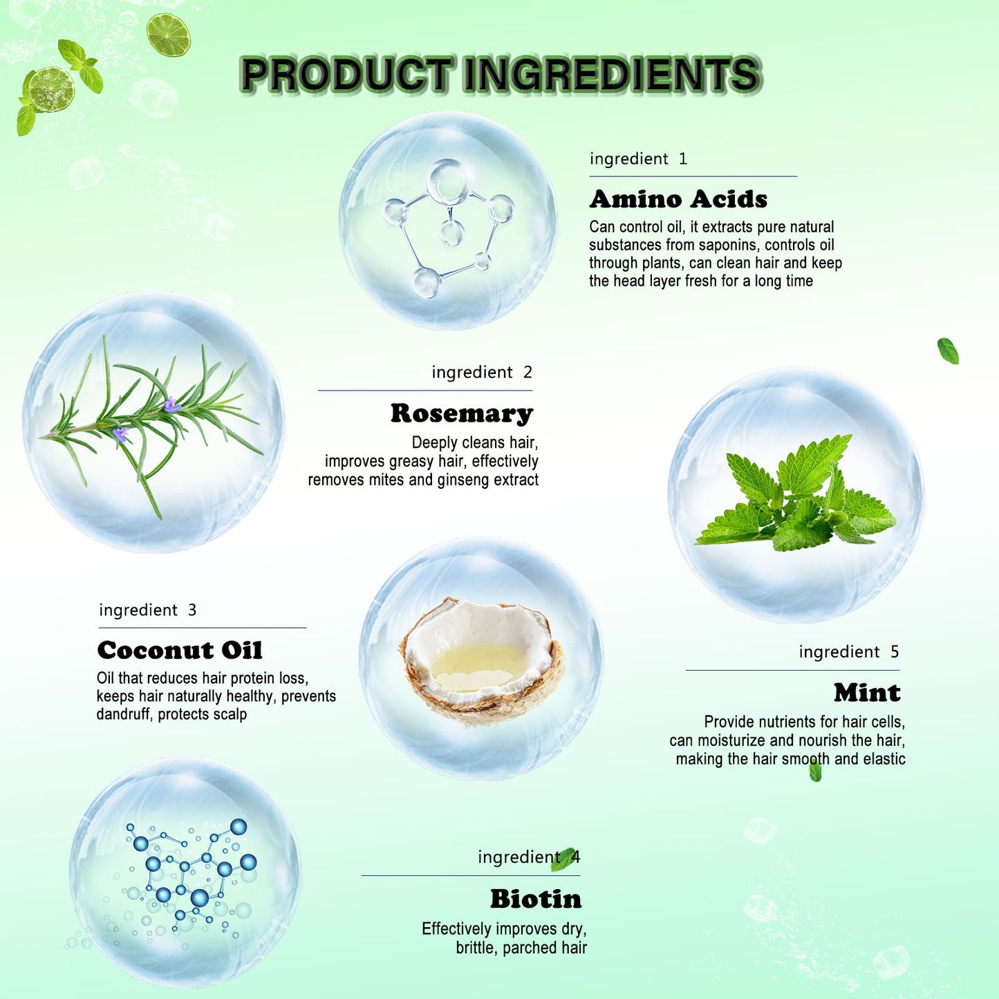 EELHOE Hair Enrichment  Moisturizes Repair Hair Root Thickening Shampoo