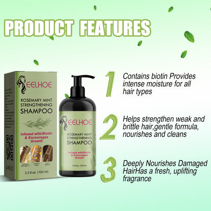 EELHOE Hair Enrichment  Moisturizes Repair Hair Root Thickening Shampoo