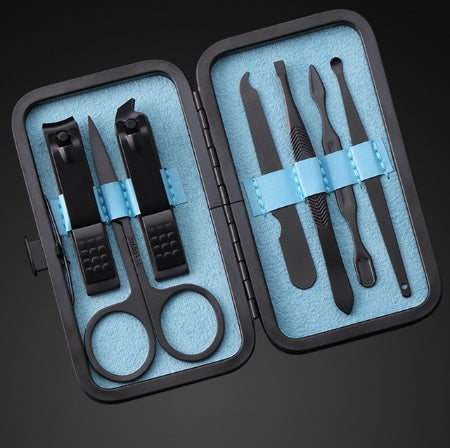 7 nail clippers Set knife eyebrow set function Manicure Manicure Kit