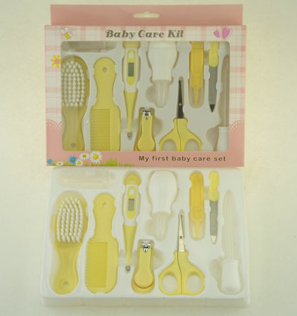 Nasal Care 10 Piece Set Baby Manicure Clamp Nail Clipper Set