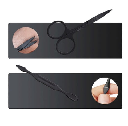 7 nail clippers Set knife eyebrow set function Manicure Manicure Kit