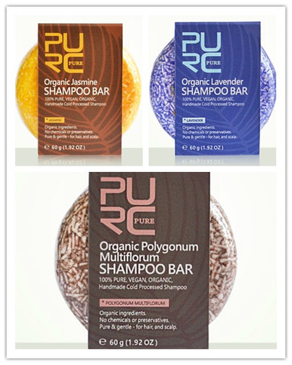 Shampoo hand extracting hair care soap