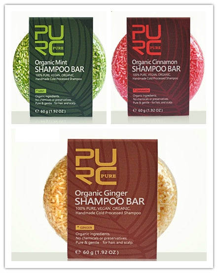 Shampoo hand extracting hair care soap
