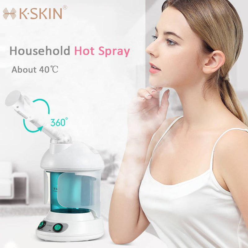 Portable Vapour Ozone Beauty Aroma Herbal Steaming Face Spa Device