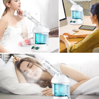 Portable Vapour Ozone Beauty Aroma Herbal Steaming Face Spa Device
