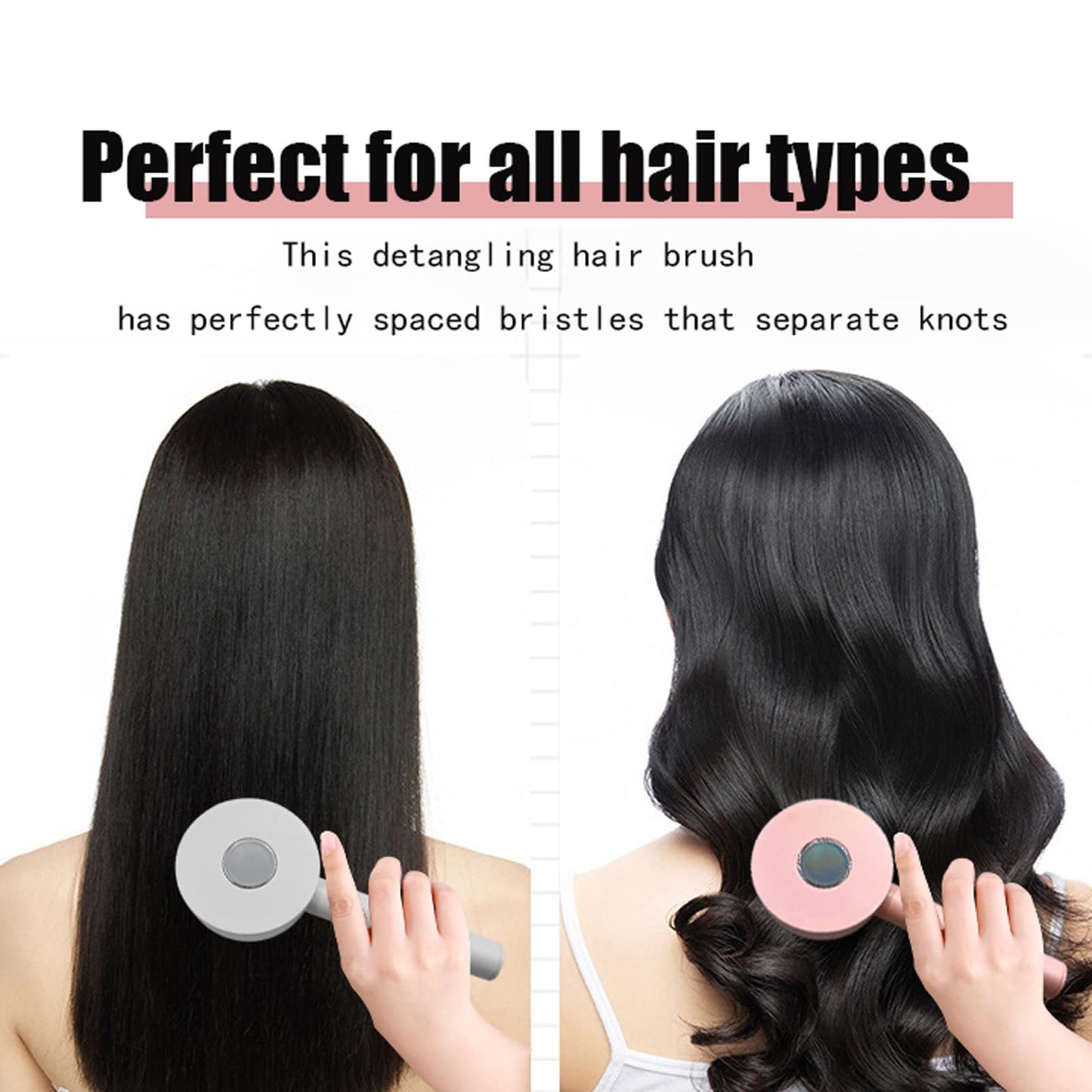 One-key Self-cleaning Hair Brush For Women Curly Hair Brush Massage Comb