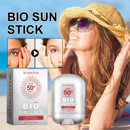 WUSOOTHE Bio Sun Stick 15g - Advanced UV Protection Sunscreen Stick