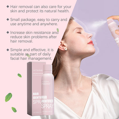 Jaysuing Facial Hair Removal Spray, Easily Softens Hair Facial Cleansing