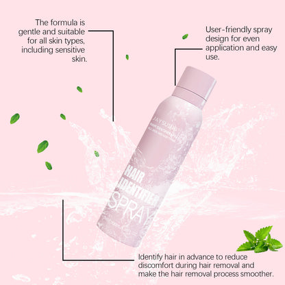 Jaysuing Facial Hair Removal Spray, Easily Softens Hair Facial Cleansing