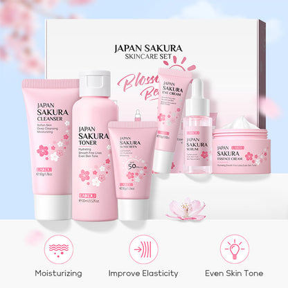 Skin Care Set JAPAN SAKURA Women Beauty