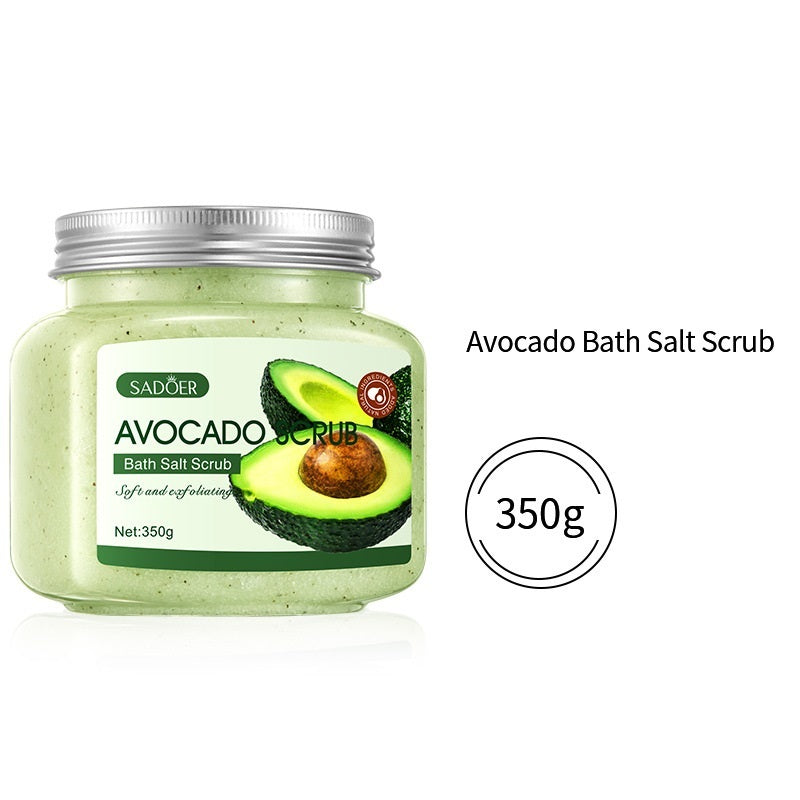 Fruit Bath Salt Scrub Exfoliating Body Care