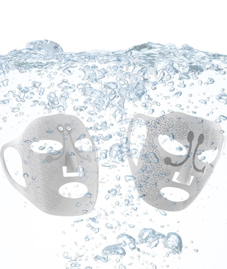 2 pack Electric Facial Massage Mask Face Massager