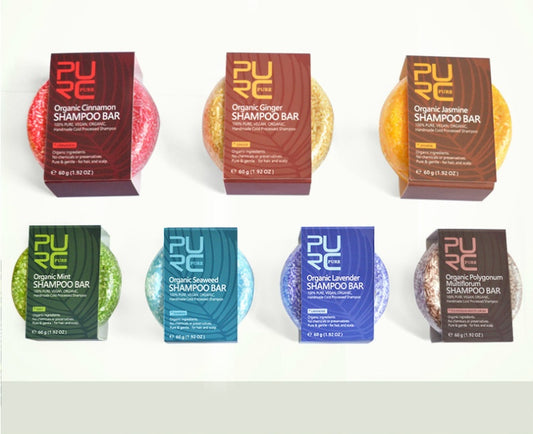 Shampoo hand extracting hair care soap