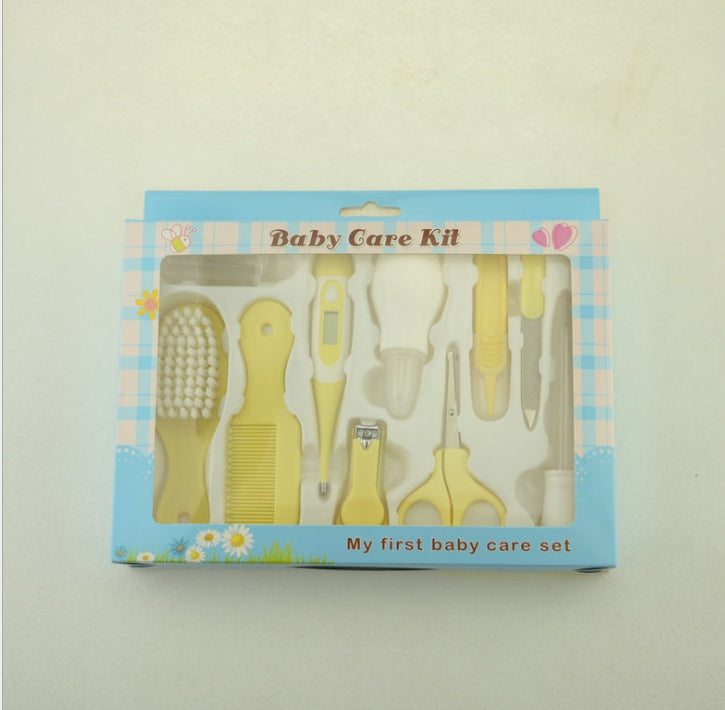 Nasal Care 10 Piece Set Baby Manicure Clamp Nail Clipper Set