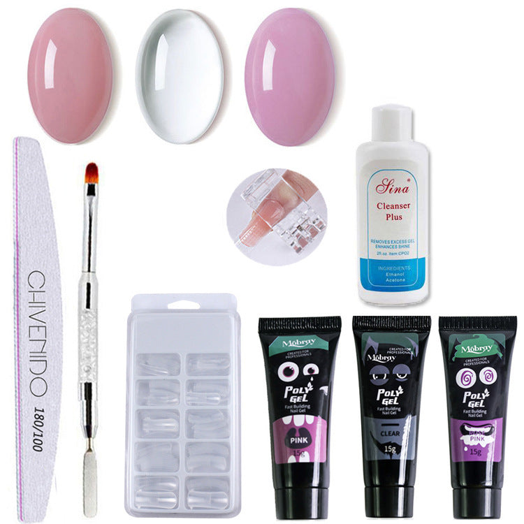 Nail Art Solid Extension Glue Set long lasting