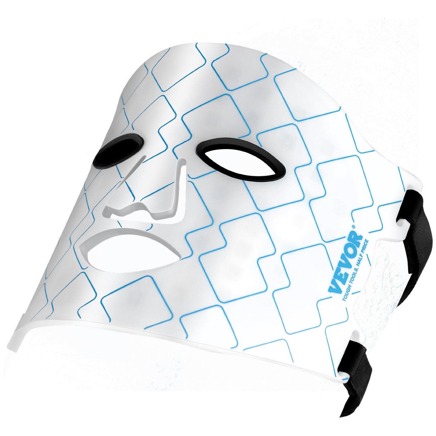 VEVOR Red Light Mask 7-Color LED Face Mask Therapy With 850nm NIR