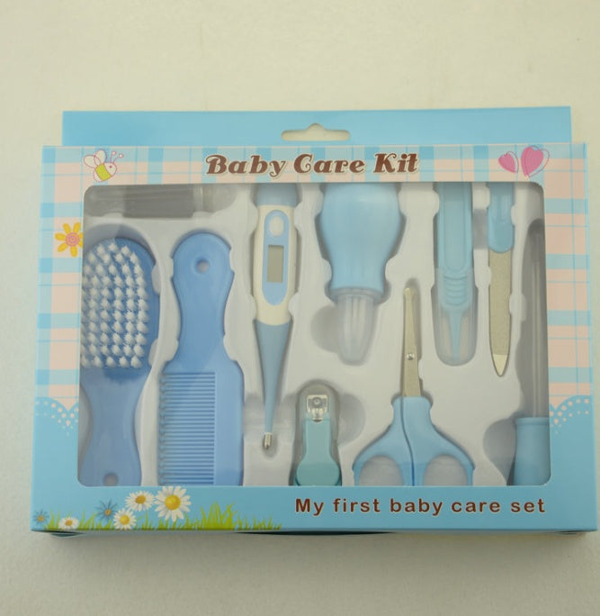 Nasal Care 10 Piece Set Baby Manicure Clamp Nail Clipper Set