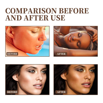 Tanning Face Care Cream Summer Beach Self-tanning Bronze Sun Cream