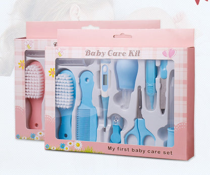 Nasal Care 10 Piece Set Baby Manicure Clamp Nail Clipper Set