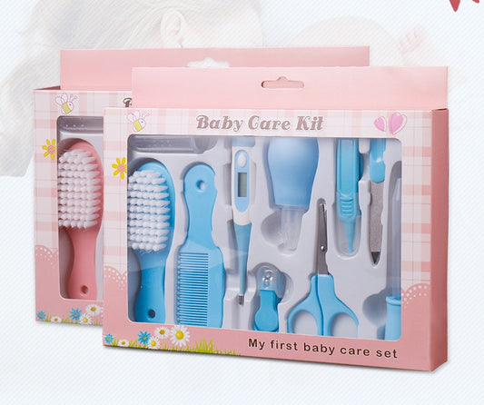 Nasal Care 10 Piece Set Baby Manicure Clamp Nail Clipper Set
