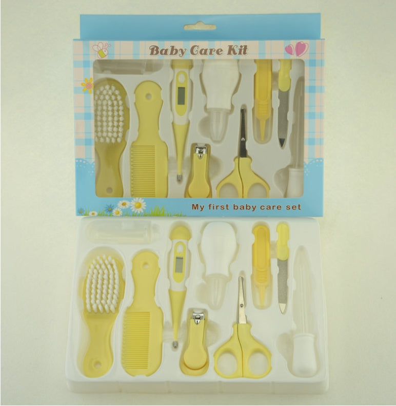 Nasal Care 10 Piece Set Baby Manicure Clamp Nail Clipper Set