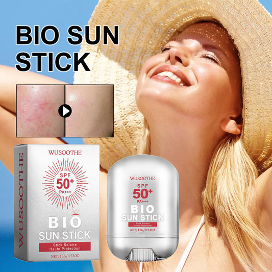 WUSOOTHE Bio Sun Stick 15g - Advanced UV Protection Sunscreen Stick