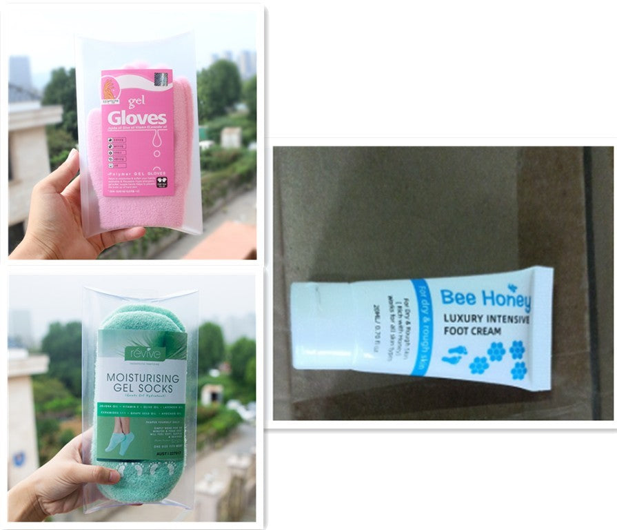 Honey moisturizing cream foot cream set