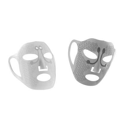 2 pack Electric Facial Massage Mask Face Massager