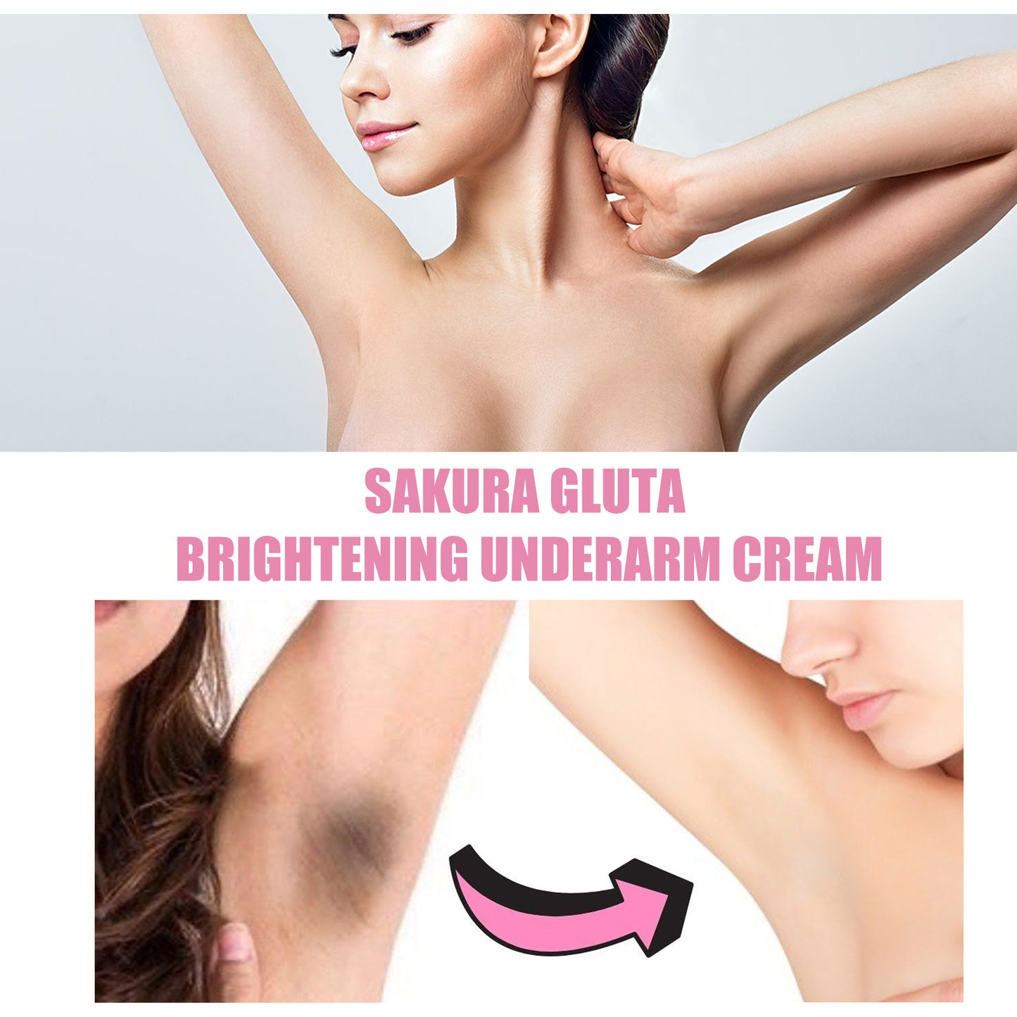 Hoygi Brightening Underarm Cream Lightens Dark Joints Body Creams