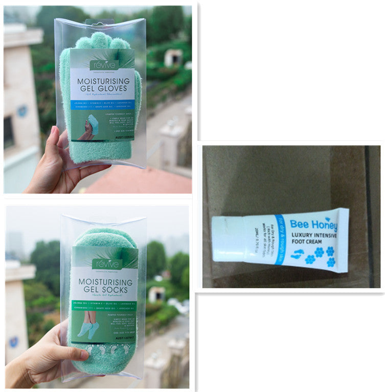 Honey moisturizing cream foot cream set