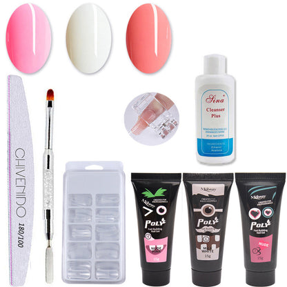 Nail Art Solid Extension Glue Set long lasting