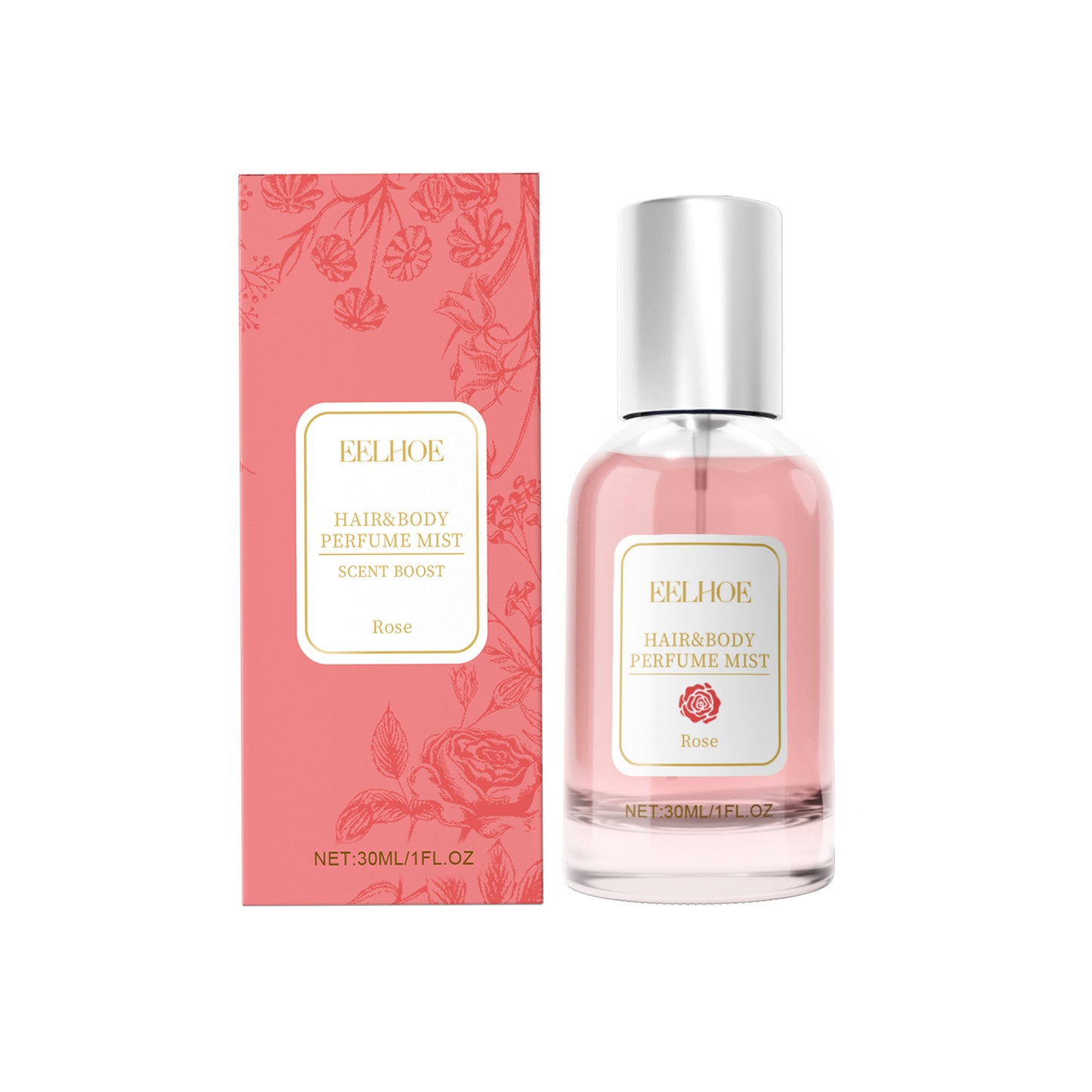 EELHOE Rose Body Hair Perfume spray Fresh And Elegant With Fragrance