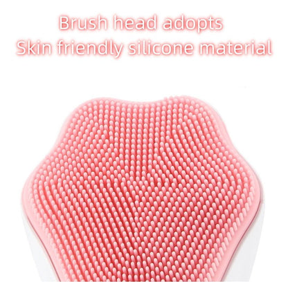 Handheld Silicone Face Scrubber Exfoliator, Soft Face Wash Brush