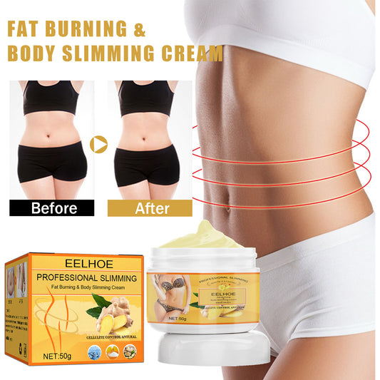 EELHOE Ginger Weight Loss Cream Slimming Fat Burning Body Weight Loss