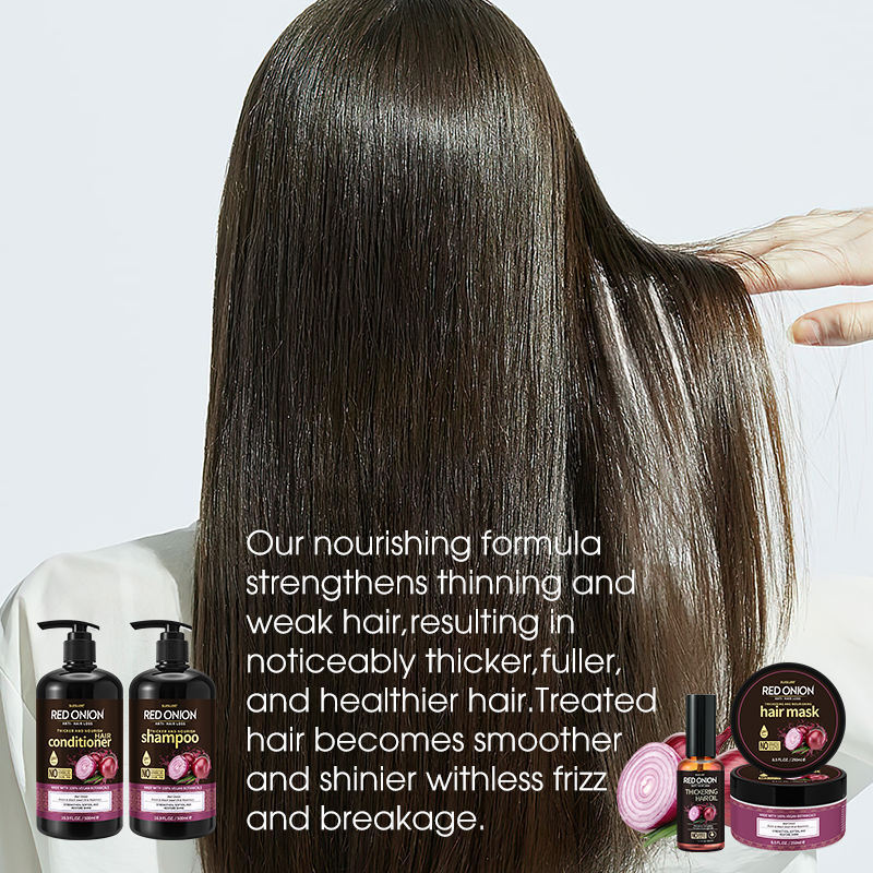 Red Onion Shampoo Conditioner Set 4 pcs
