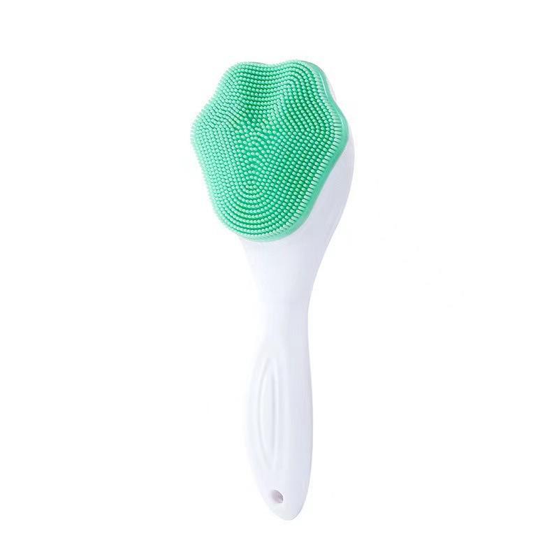 Handheld Silicone Face Scrubber Exfoliator, Soft Face Wash Brush