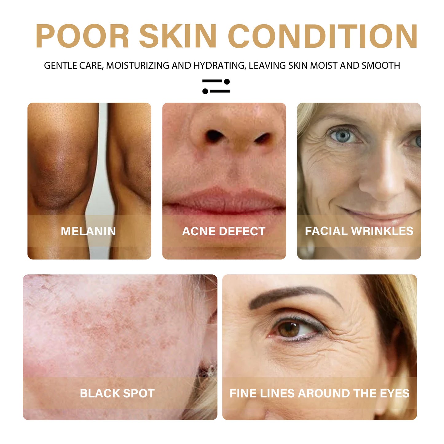 EELHOE Turmeric Dark Spot Correction Face Care Spot Moisturizing UV Protection