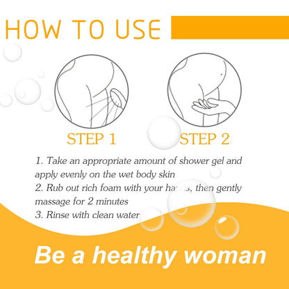 EELHOE Women's Shower Gel Body Cleansing Oil Control Shower Gel