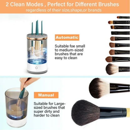 Makeup Brush Cleaner Automatic Rotating Makeup Brush Cleaner USB
