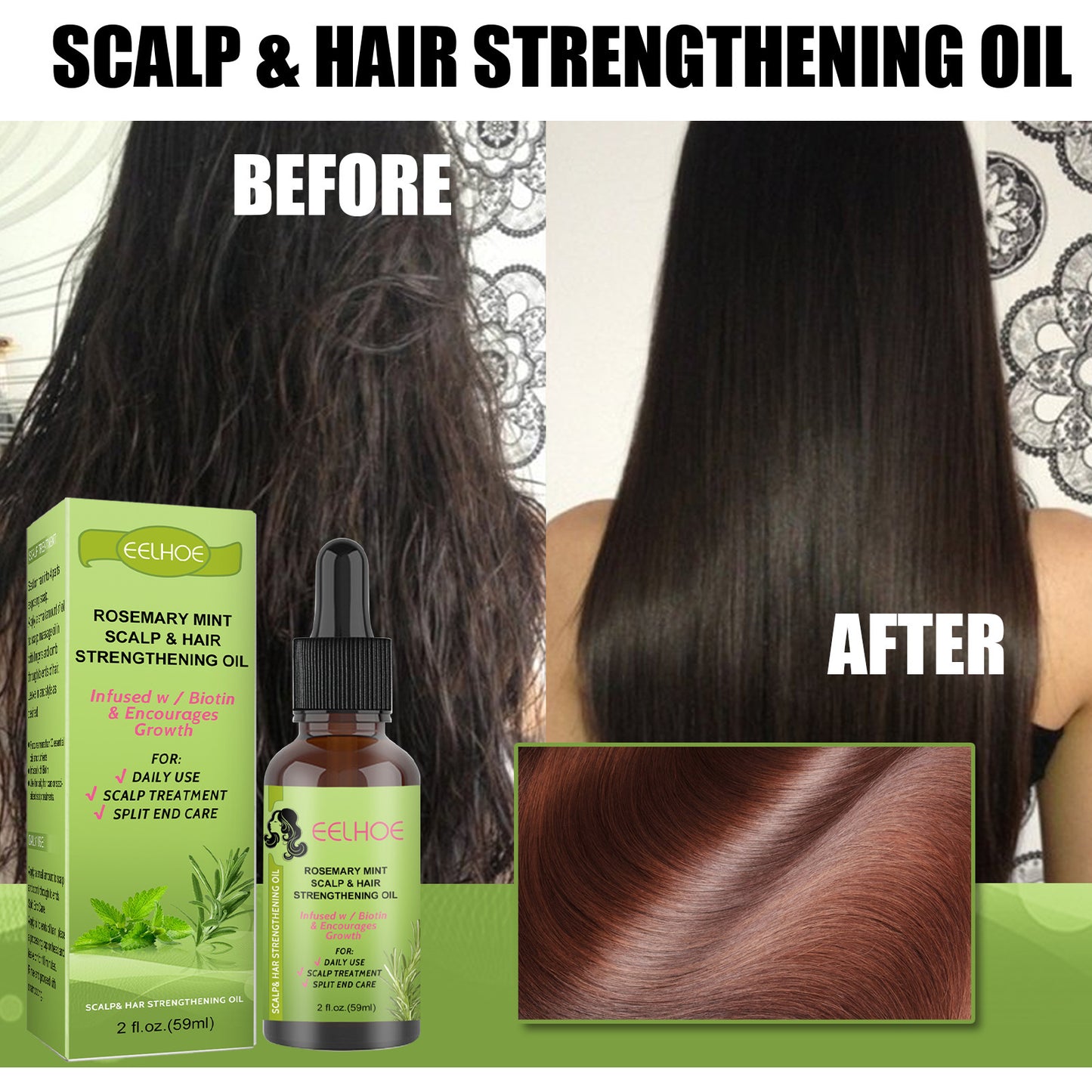 Rosemary Mint Hair Growth Fluid Scalp