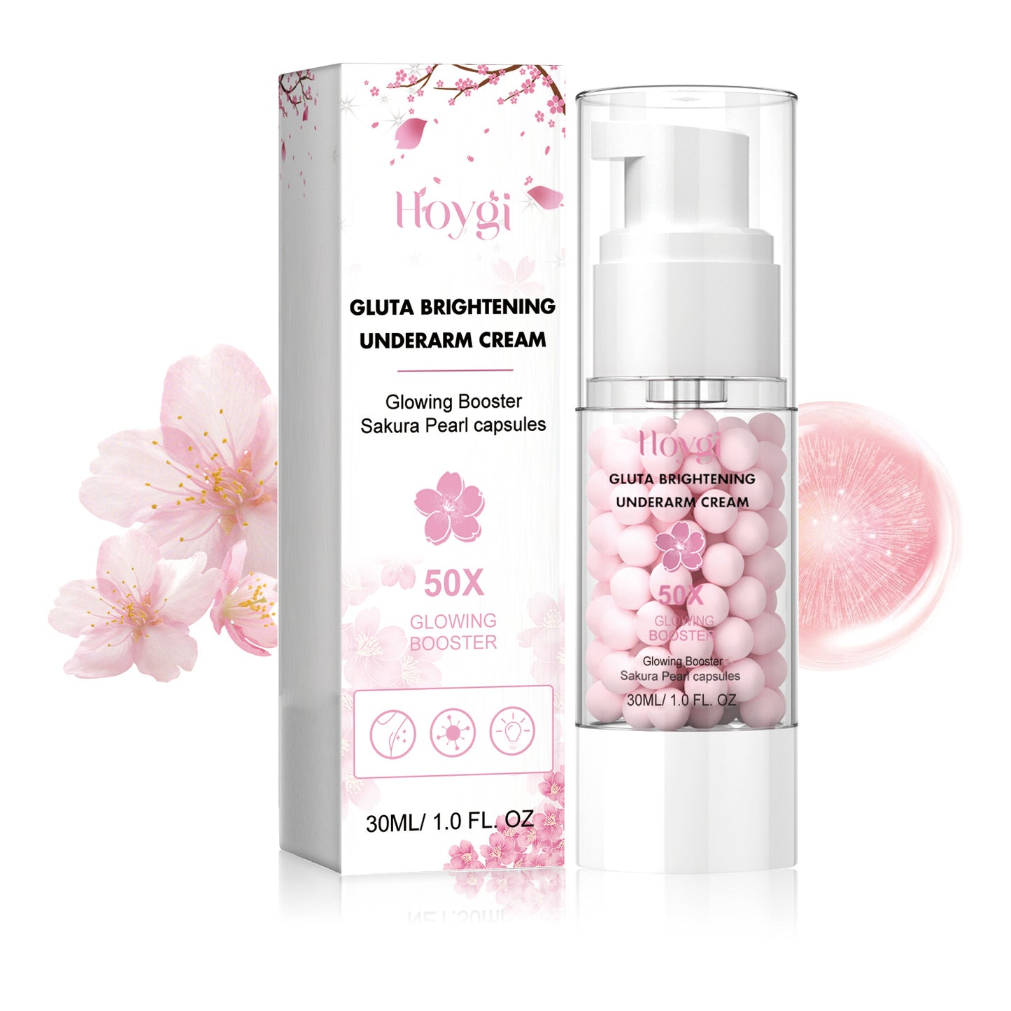 Hoygi Brightening Underarm Cream Lightens Dark Joints Body Creams