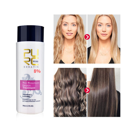 PURC Straightening Hair Repair And Straighten Damage Brazilian Keratin Treatment