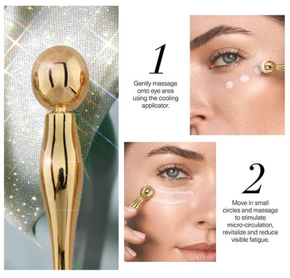 Eye Cream Stick Roller For Face Metal Makeup Spatula Eye Wand